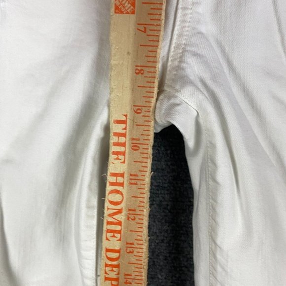 Gap 1969 Jeans Women's Size 26 Slim Crop White Cotton Blend Adults - Picture 5 of 10